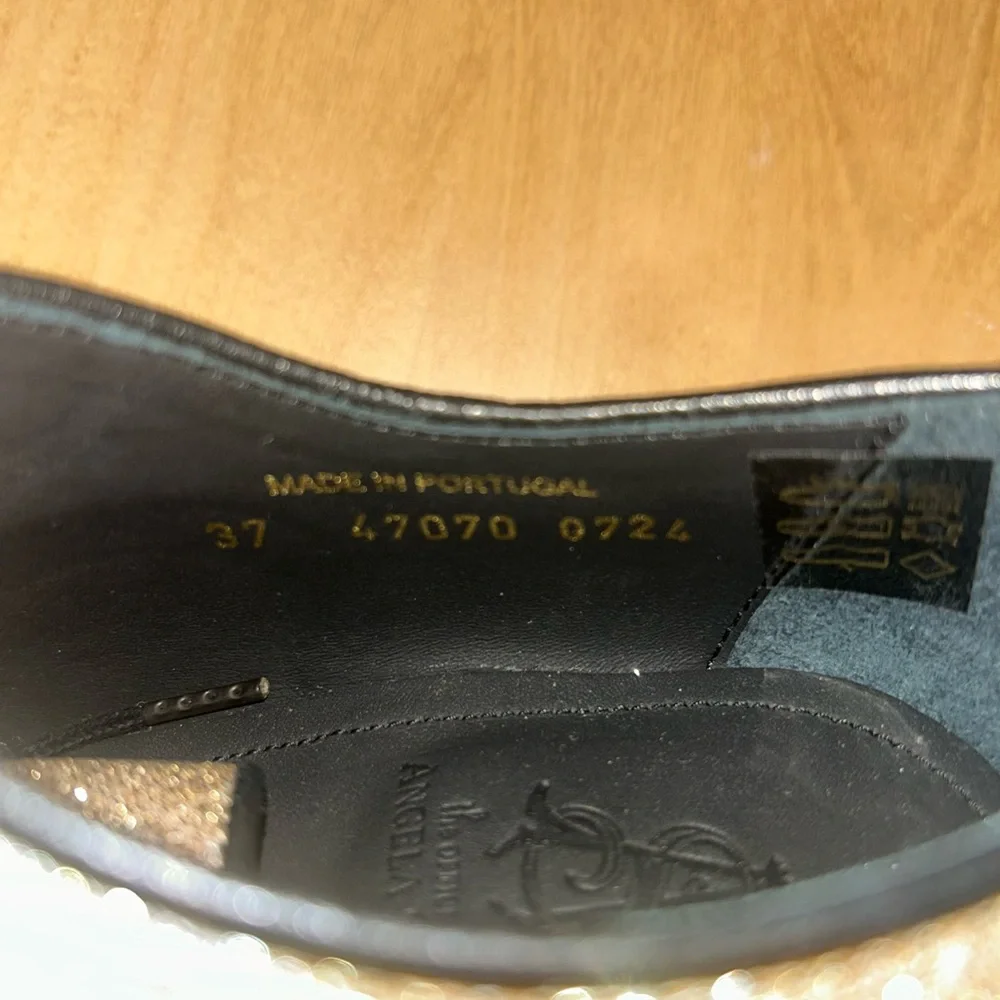The Office of Angela Scott Mrs. Maisel Oxford Heel Sz 6.5 (EU37) - Picture 8 of 10